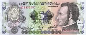 5 Lempiras 6.12.1985